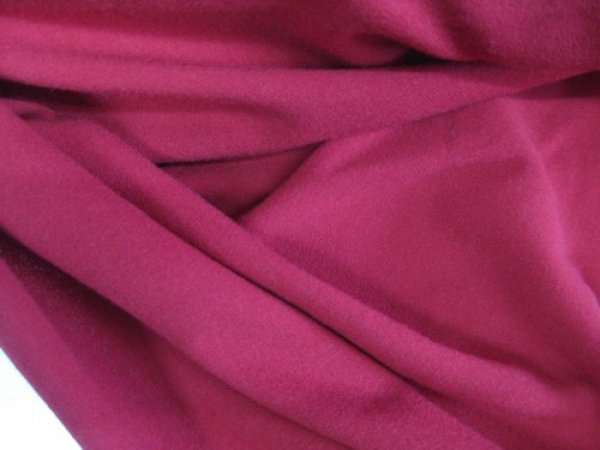 Uniformjersey Meterware rot